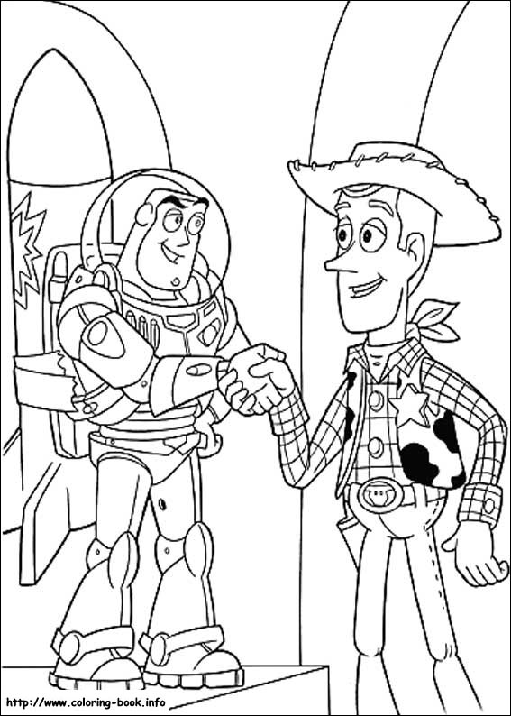 Toy Story coloring picture